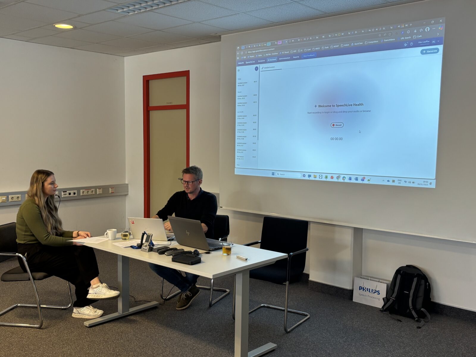 Exkursion zu Philips SpeechLive