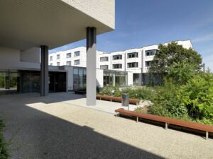 Außenansicht Haupteingang